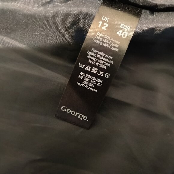 Moda by George Women Diamond Quilted Jacket Size UK 12 - Picture 7 of 11